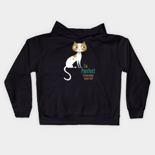 Purrrfect Kids Hoodie